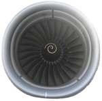 turbofan jetmotor